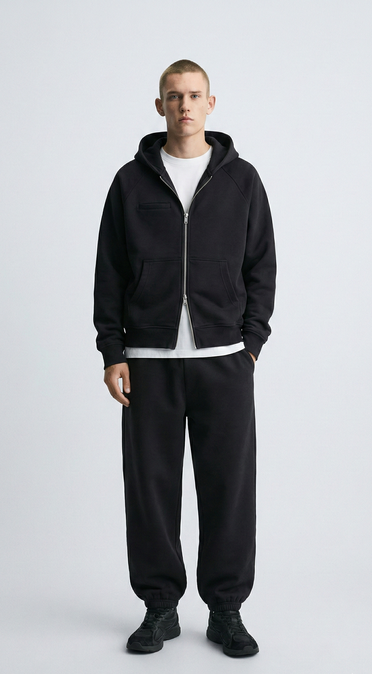 Джогери ‘RELAXED’ з манжетом, ЧОРНІ