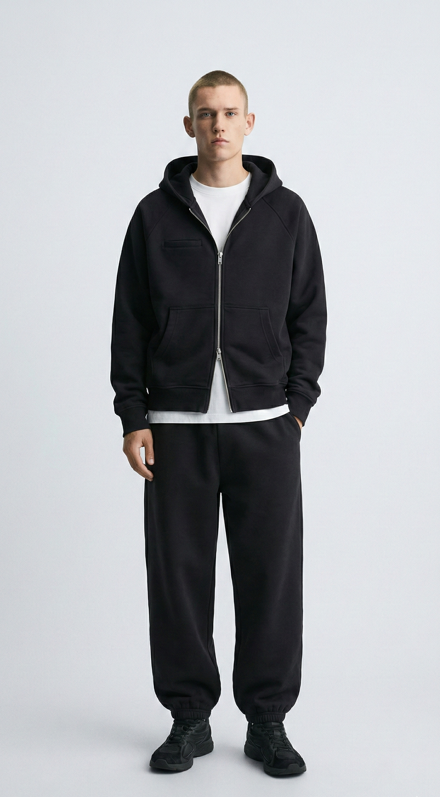 Джогери ‘RELAXED’ з манжетом, ЧОРНІ