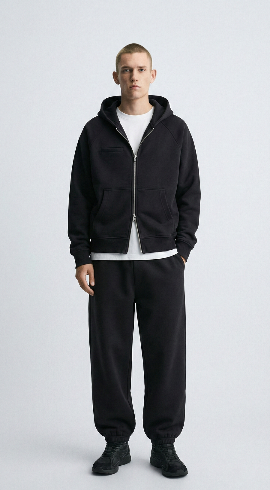 Джогери ‘RELAXED’ з манжетом, ЧОРНІ