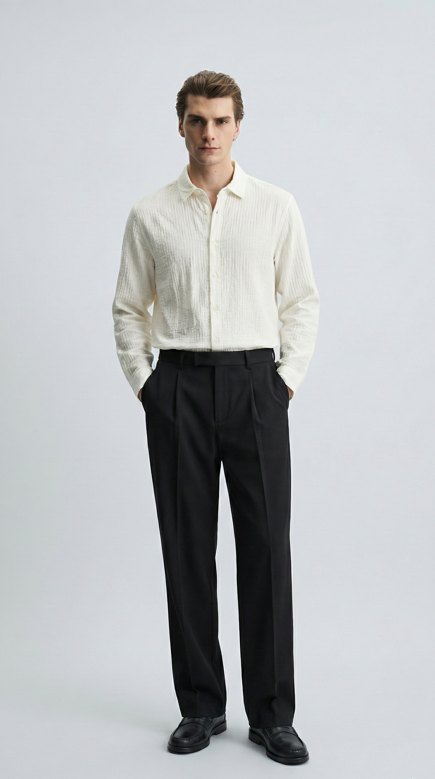 Костюмні брюки ‘CLASSY’, ЧОРНІ