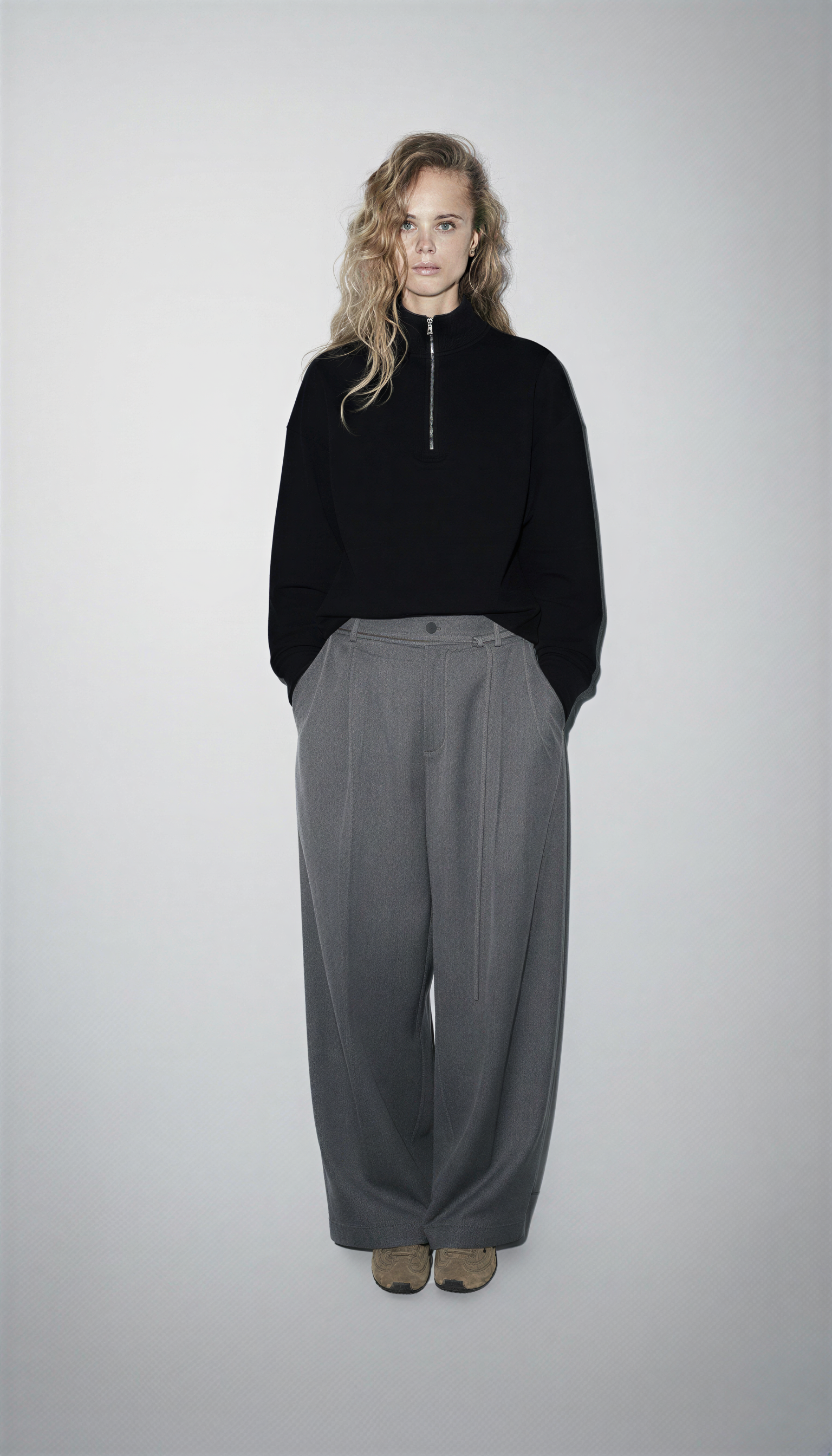 Костюмні брюки ‘LACE’, СІРІ