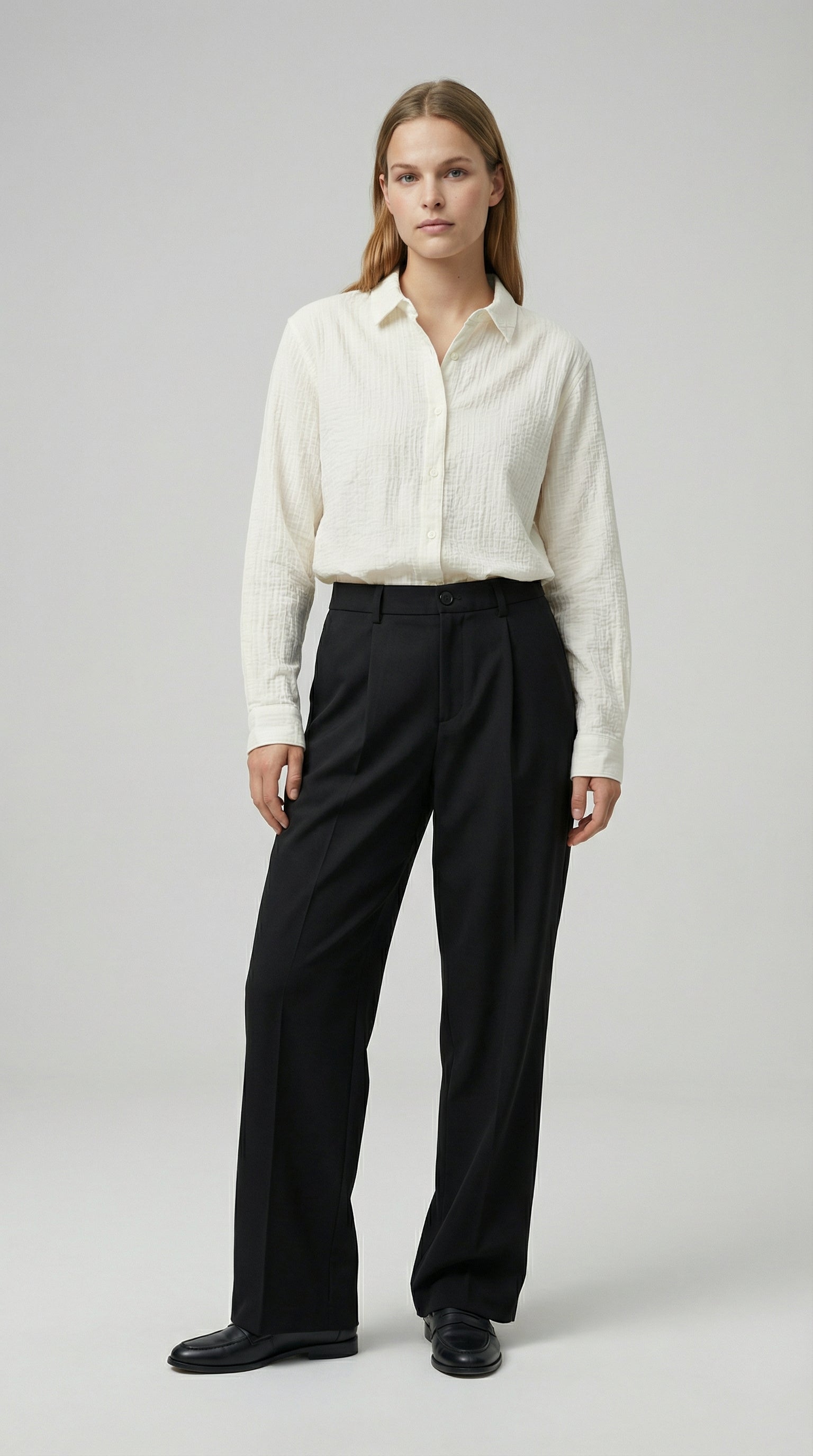 Костюмні брюки ‘CLASSY’, ЧОРНІ