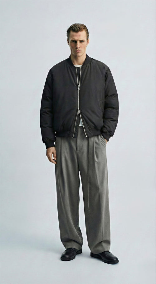 Бомбер ‘STREET’ до -20°C, ЧОРНИЙ