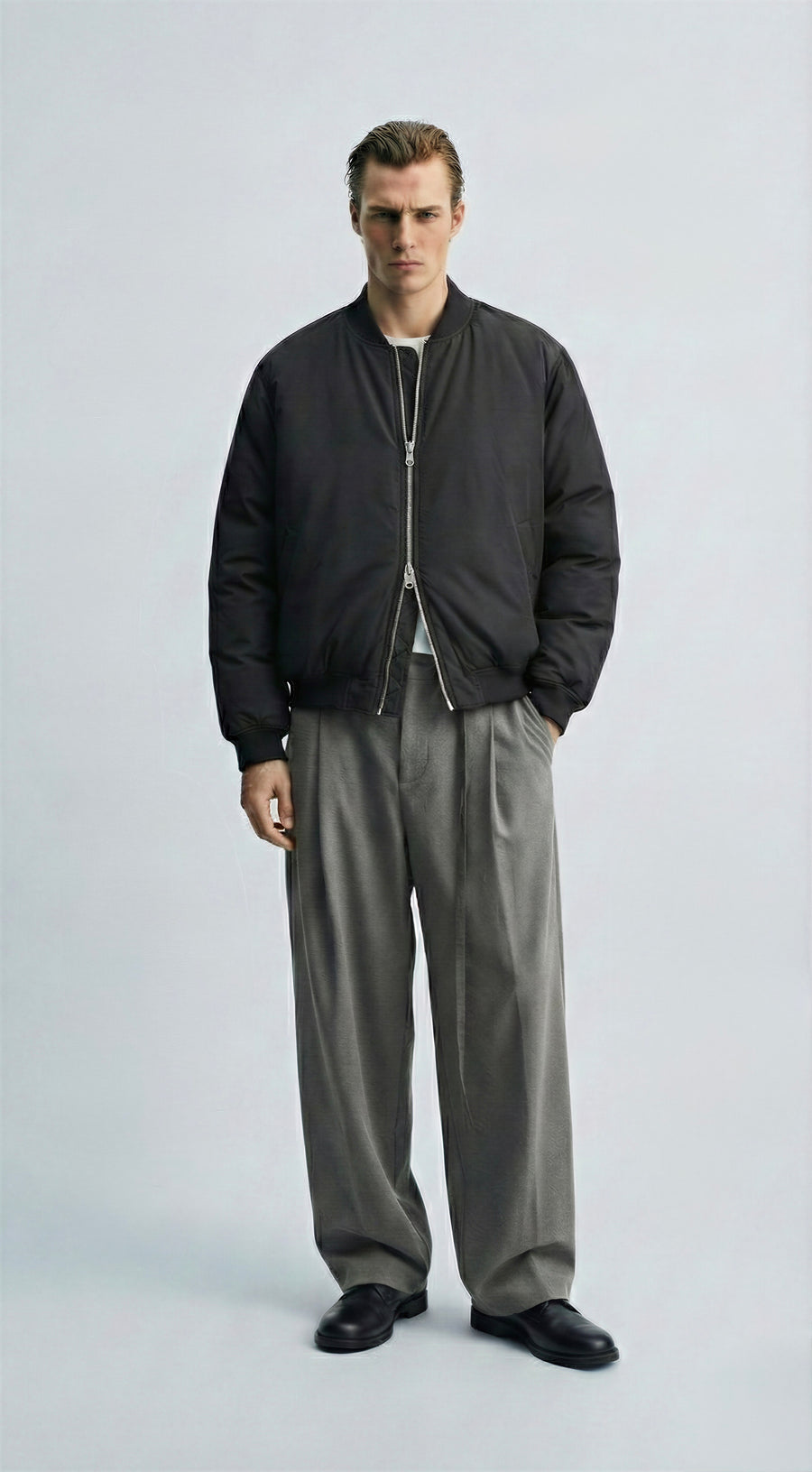 Бомбер ‘STREET’ до -20°C, ЧОРНИЙ