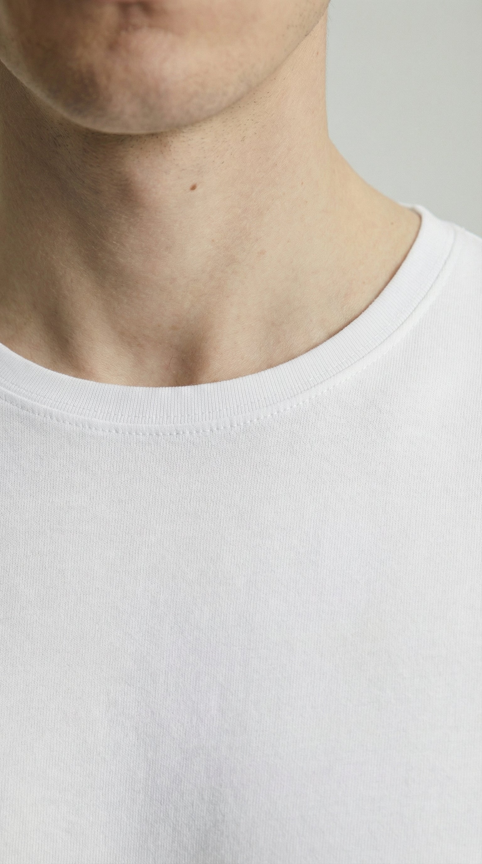 Футболка ‘OVERSIZED’ з щільної тканини, БІЛА