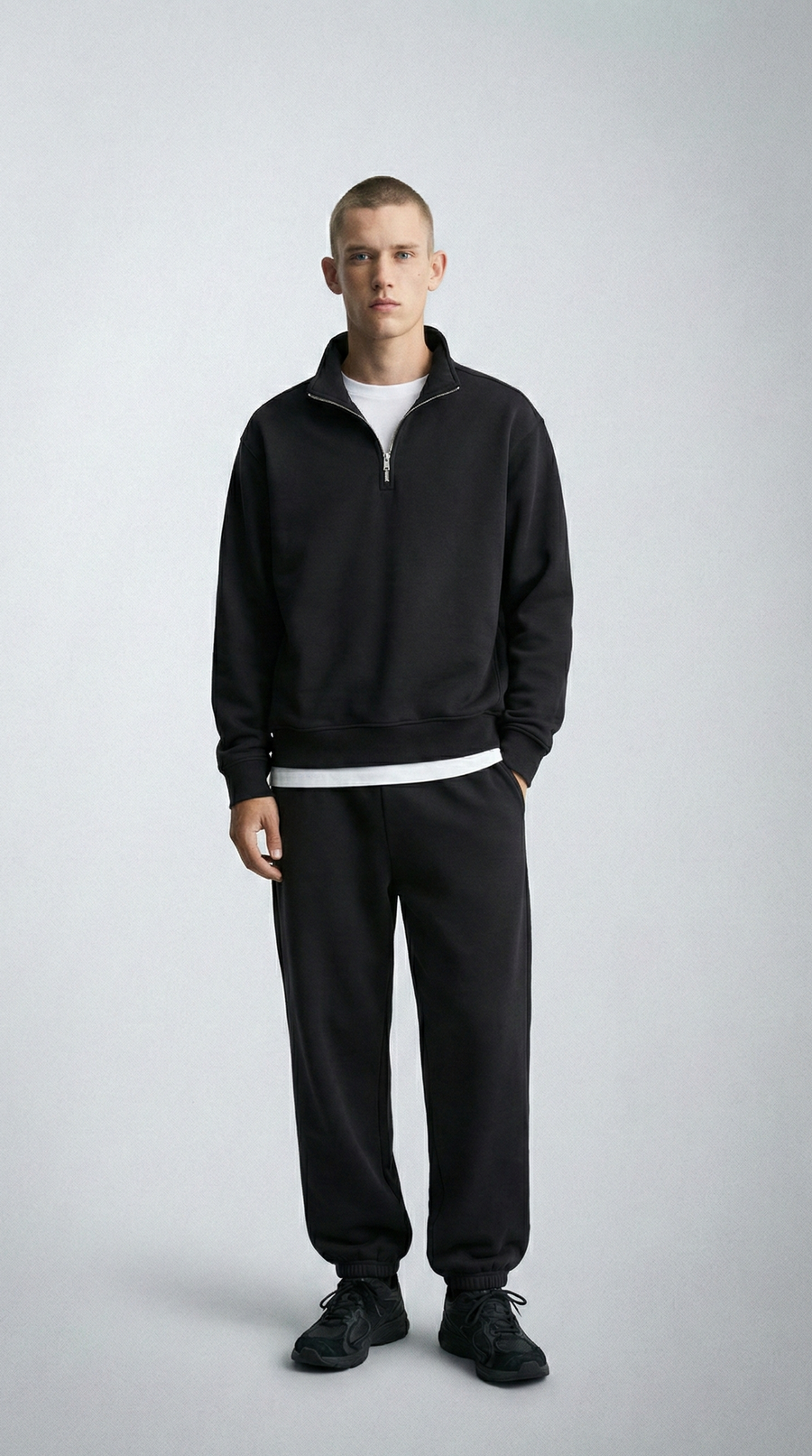 Джогери ‘RELAXED’ з манжетом, ЧОРНІ