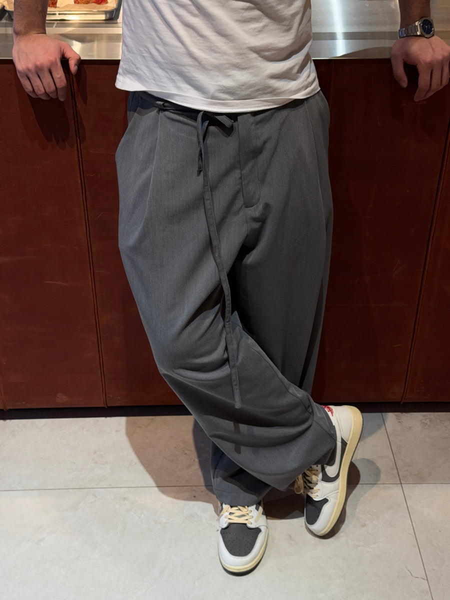 Брюки широкі ‘LACE’, СІРІ