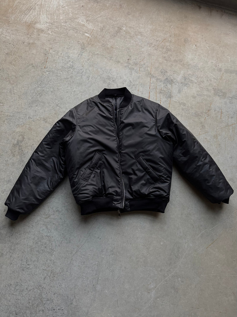 Бомбер ‘STREET’ дутий, ЧОРНИЙ