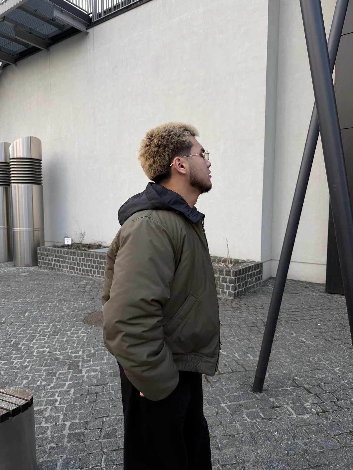 Бомбер ‘STREET’ дутий, ХАКІ