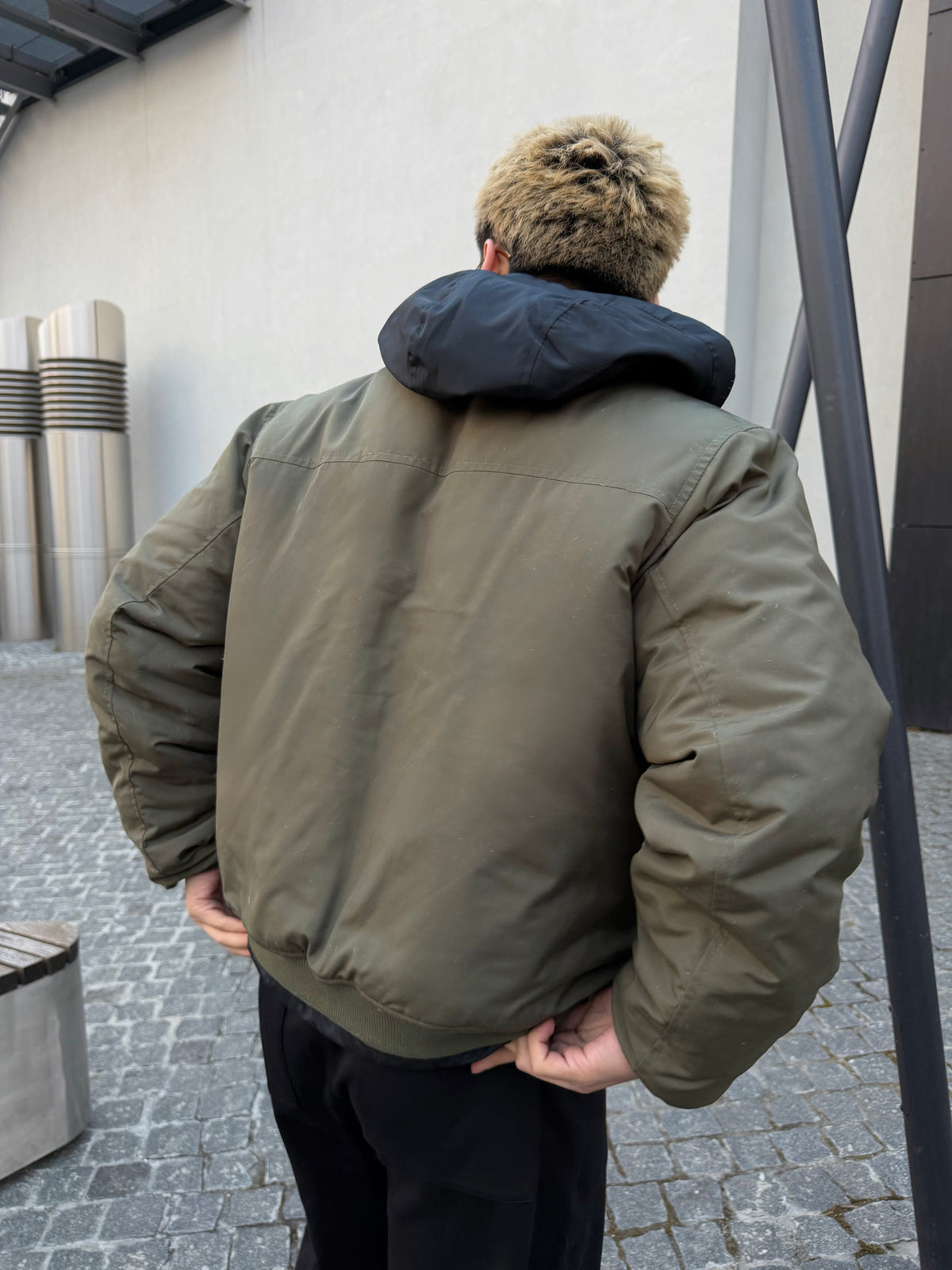 Бомбер ‘STREET’ дутий, ХАКІ