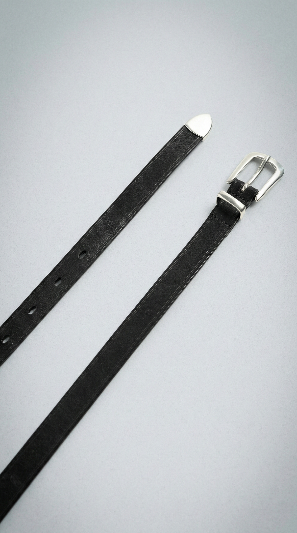 Ремінь тонкий BLACK