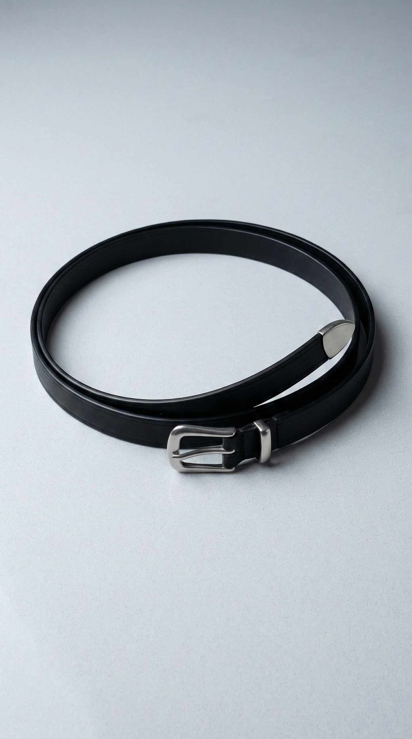 Ремінь тонкий BLACK