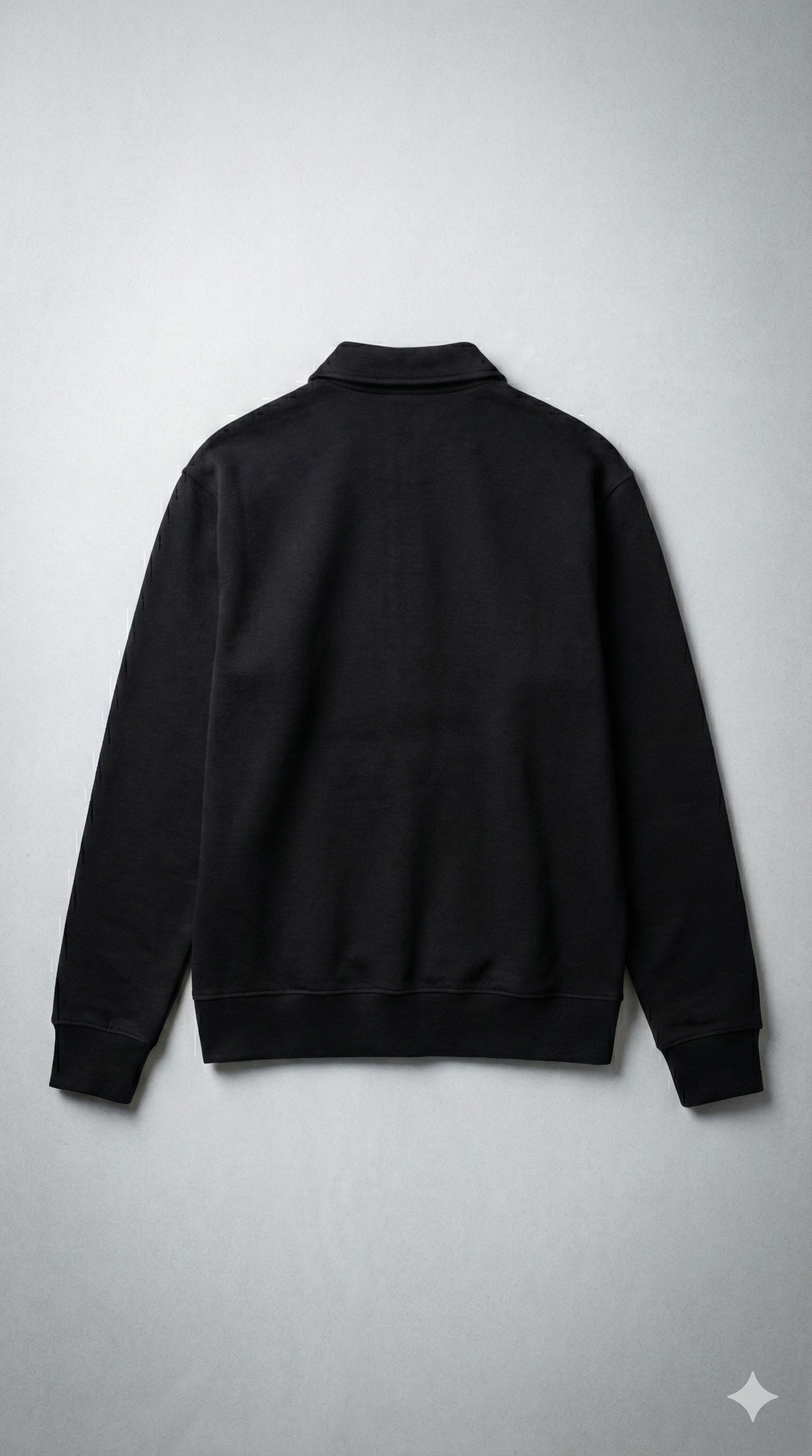 Світшот-поло Half-Zip BLACK