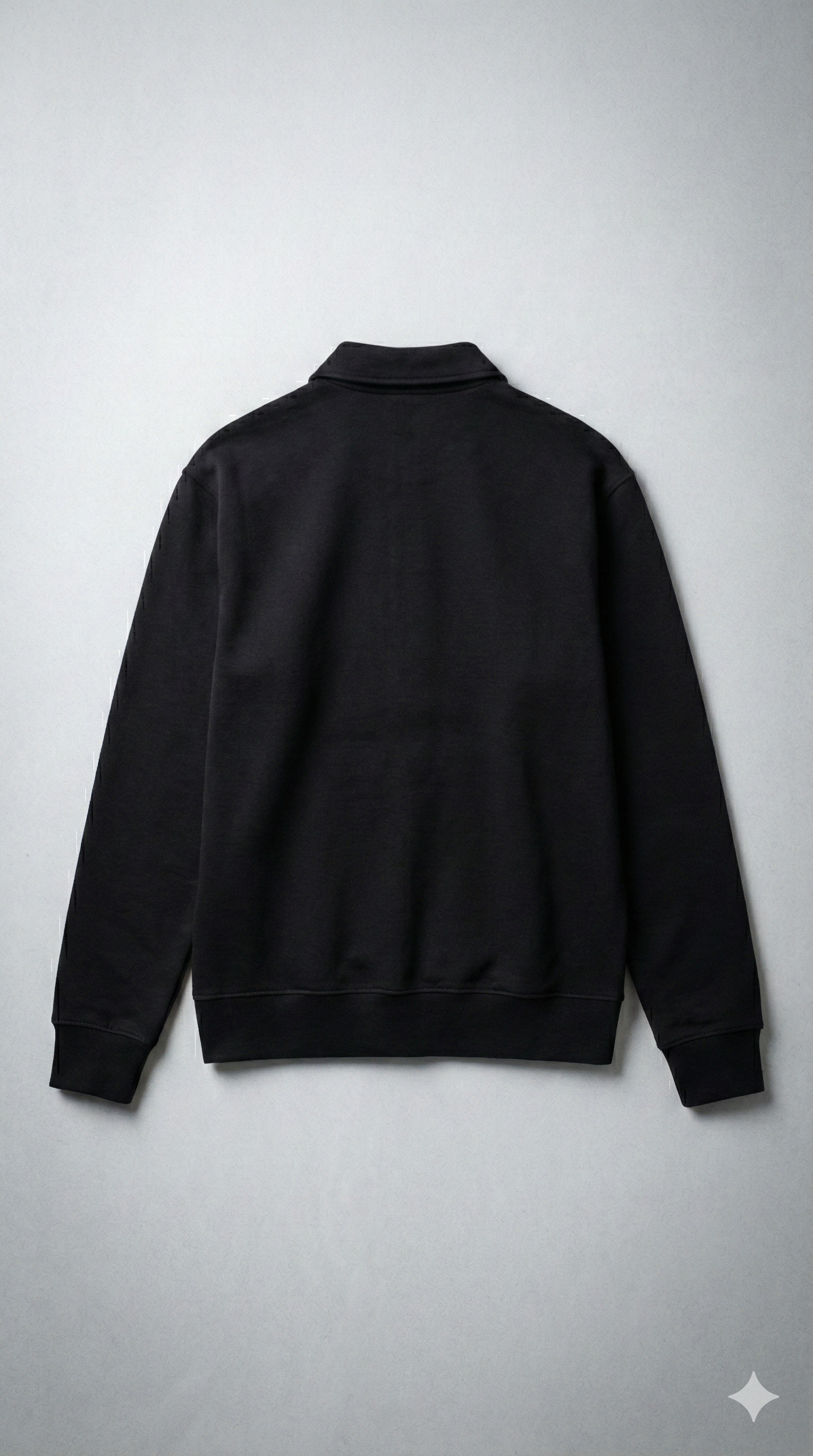 Світшот-поло Half-Zip BLACK