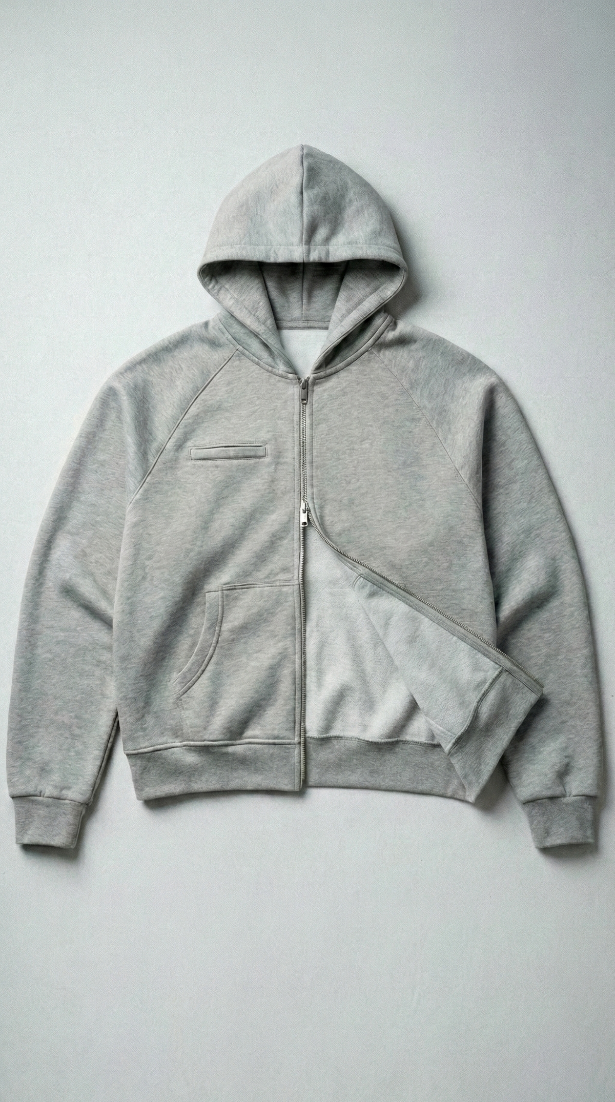 Зіп-худі спортивне GREY