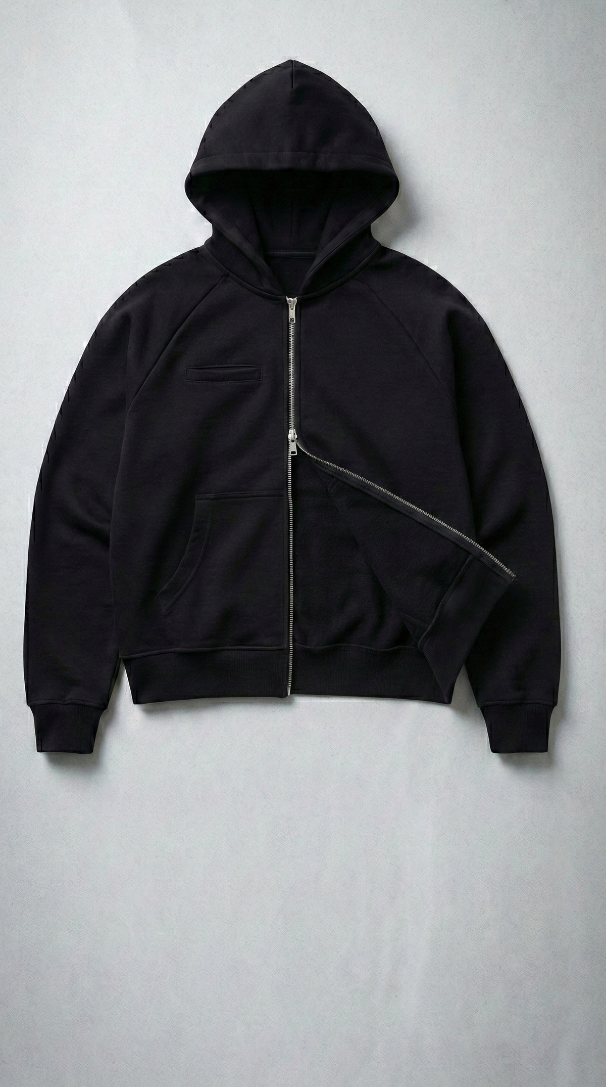 Зіп-худі спортивне BLACK