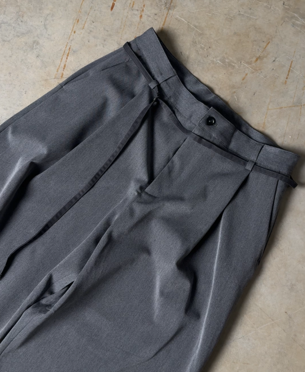 Брюки широкі ‘LACE’, СІРІ