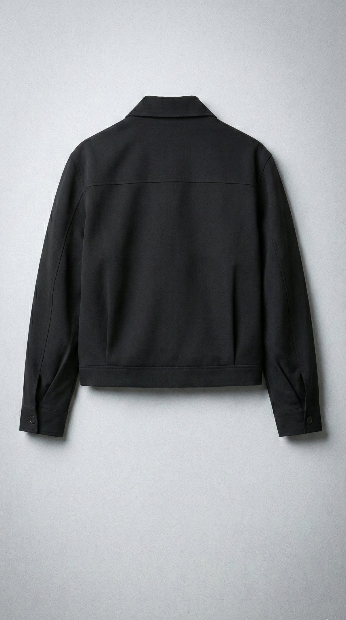 Куртка з комірцем класична BLACK