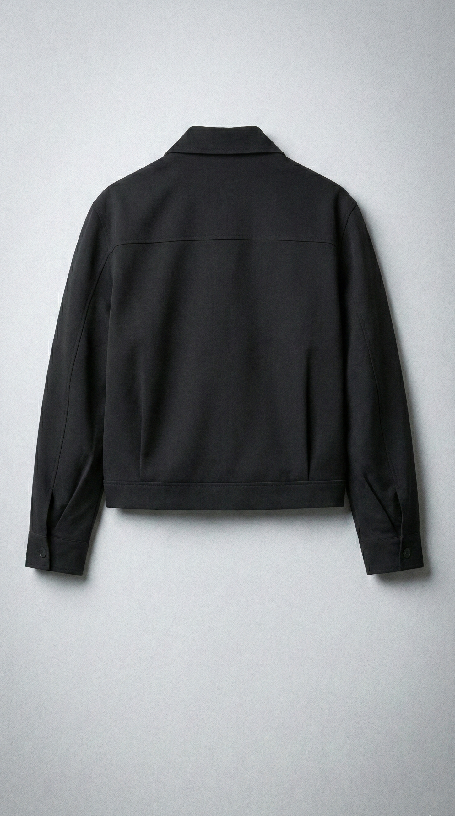 Куртка з комірцем класична BLACK