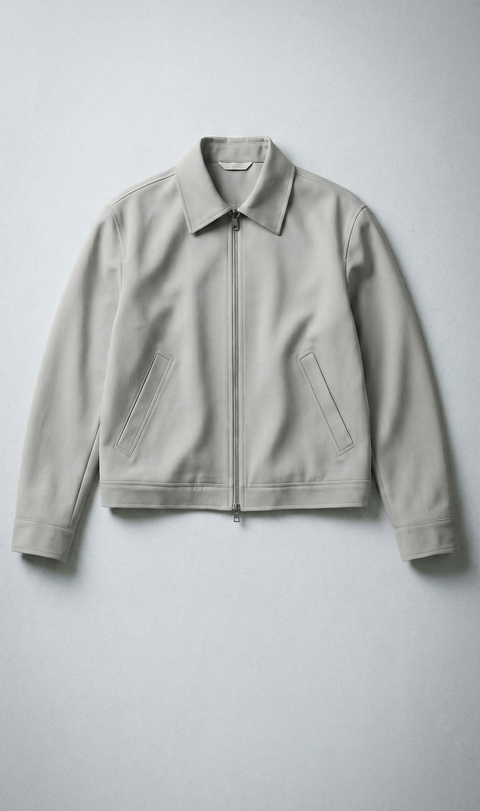 Куртка з комірцем класична GREY