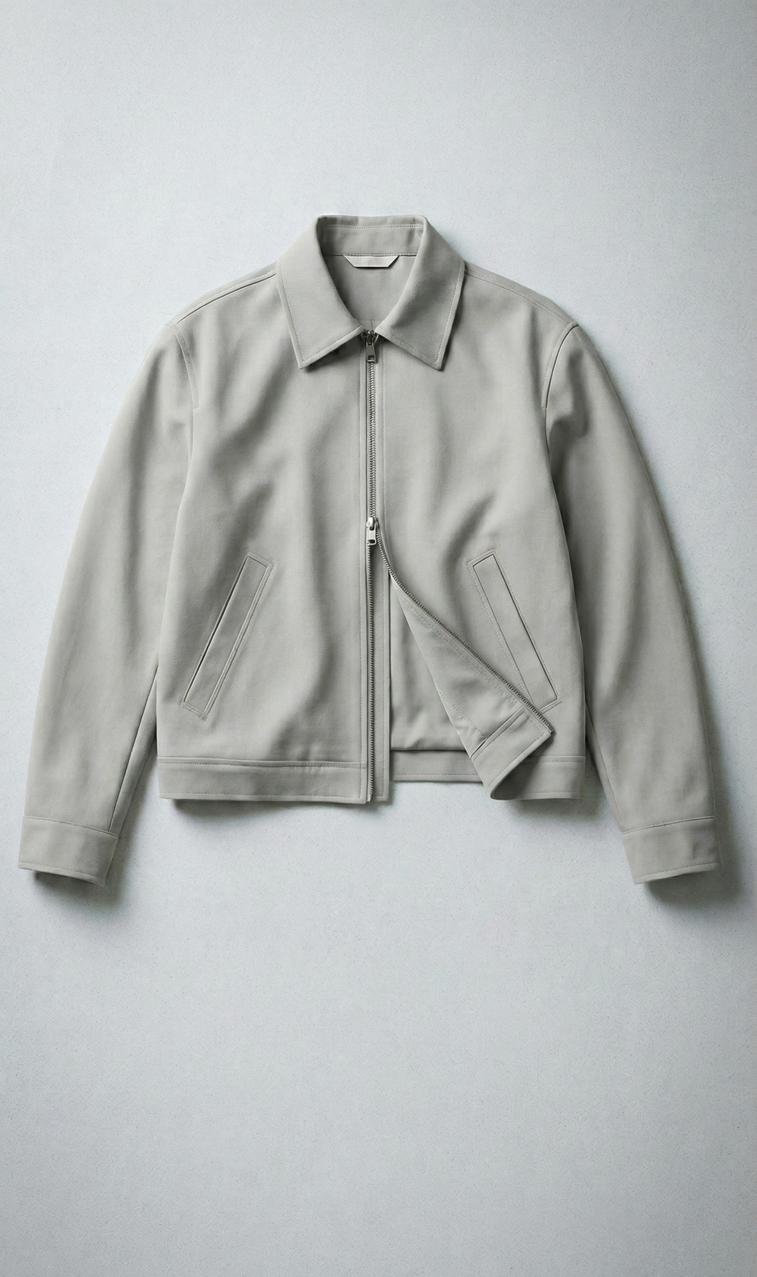 Куртка з комірцем класична GREY