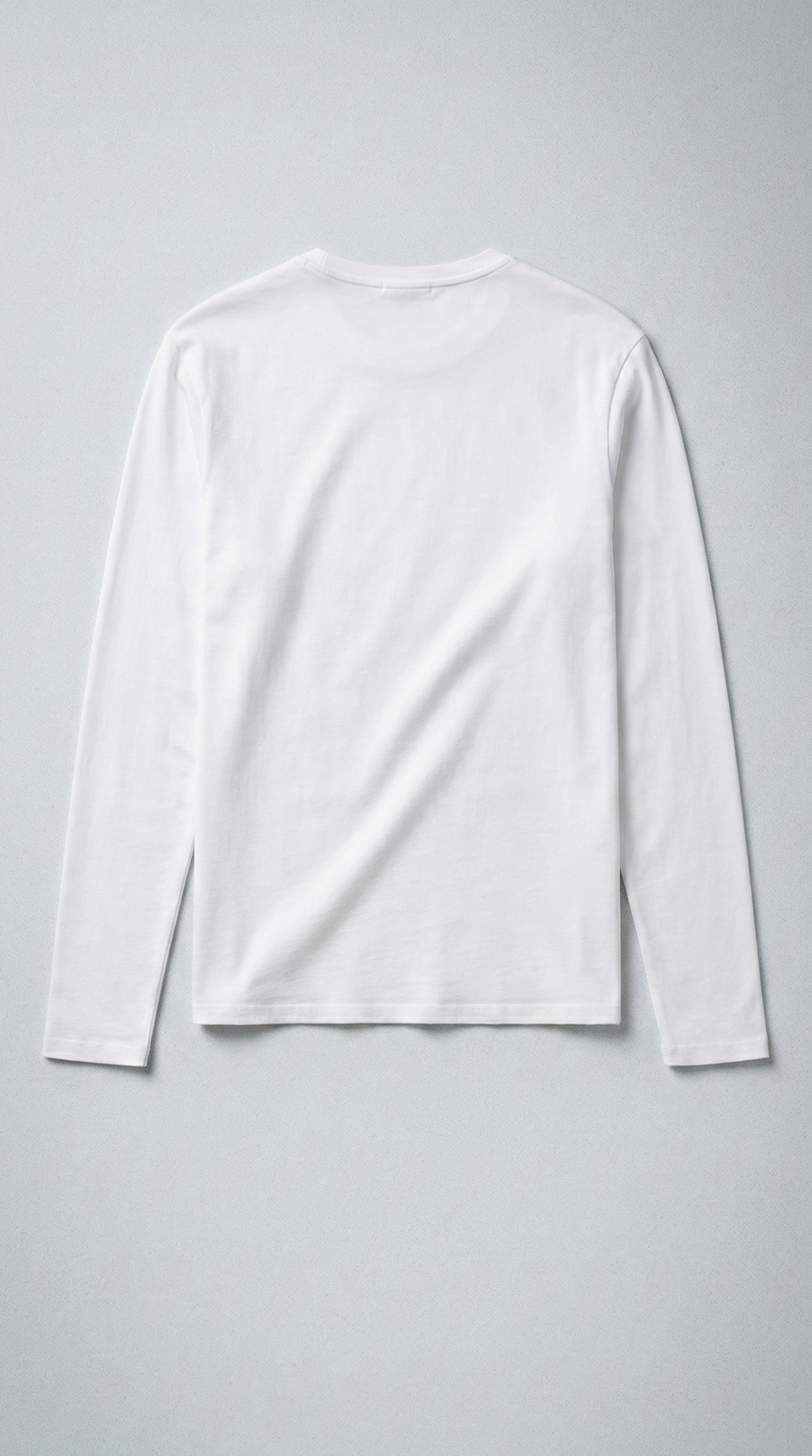 Лонгслів slim fit WHITE