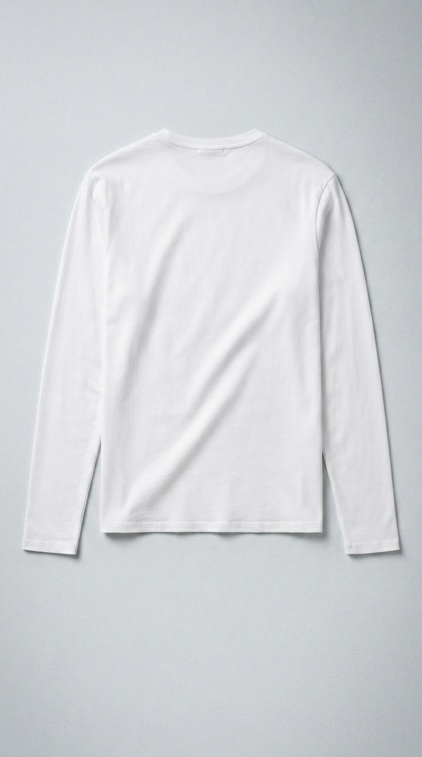 Лонгслів slim fit WHITE