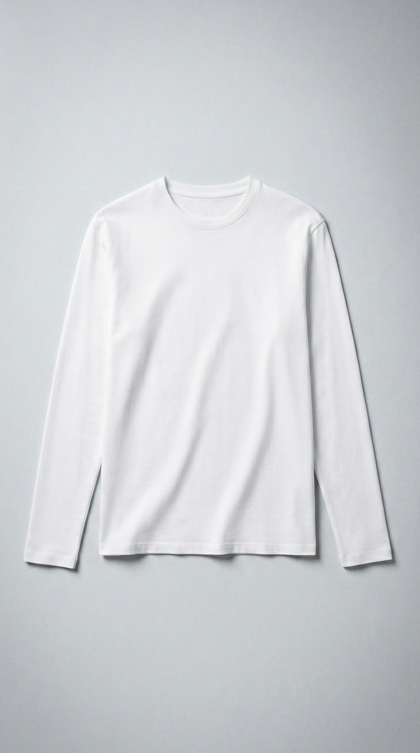 Лонгслів slim fit WHITE