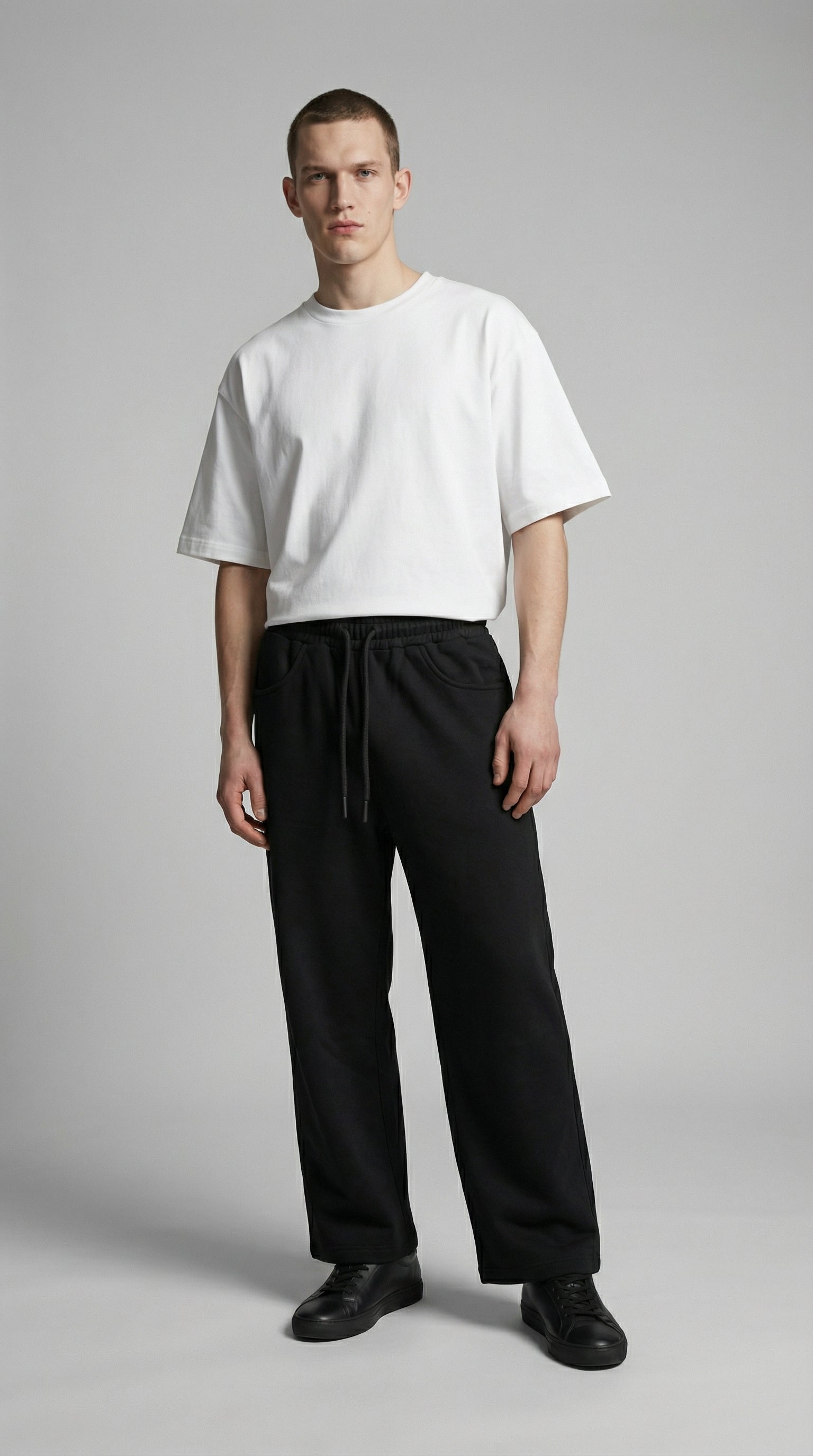 Футболка ‘OVERSIZED’ з щільної тканини, БІЛА