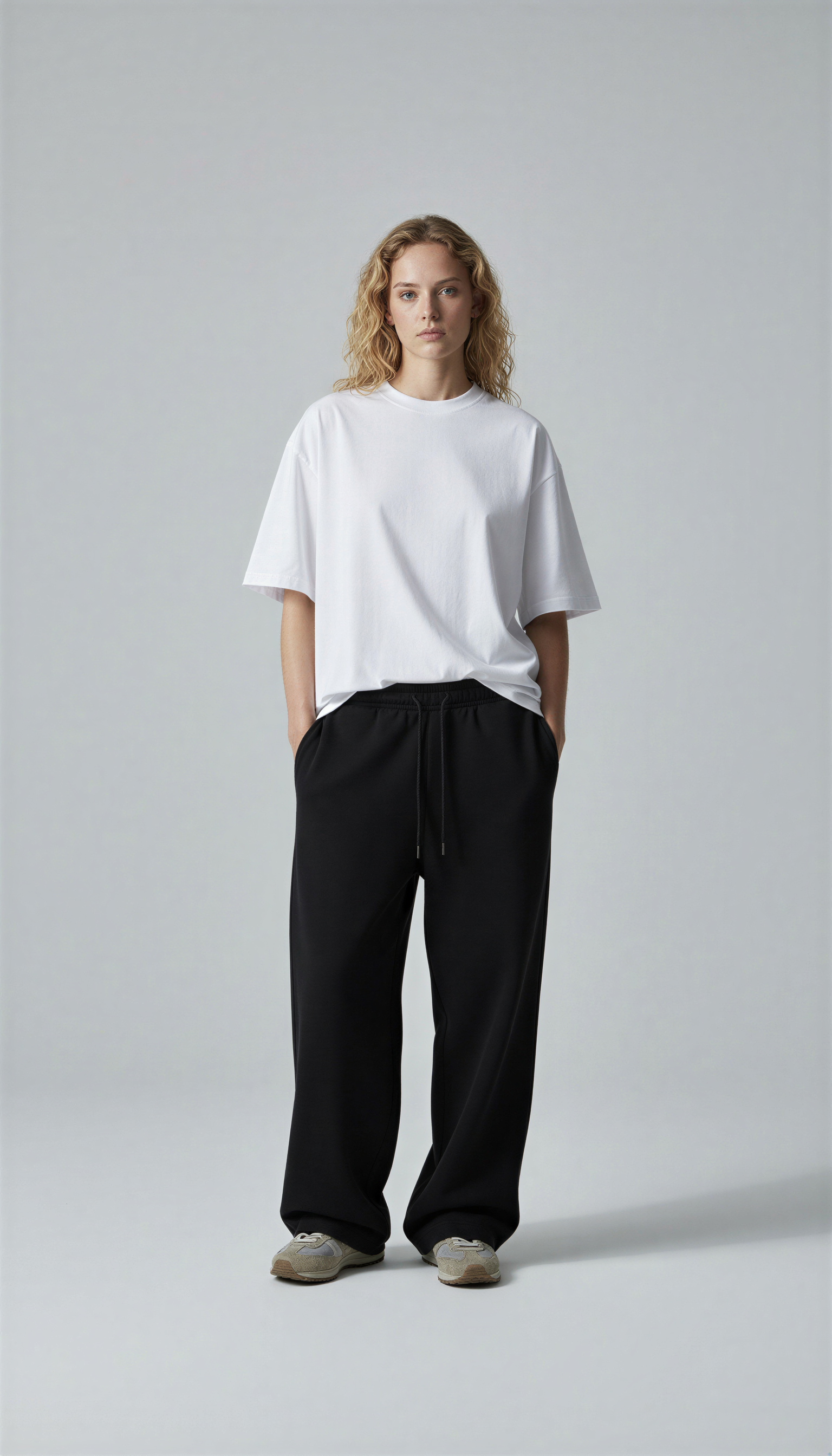 Футболка ‘OVERSIZED’ з щільної тканини, БІЛА