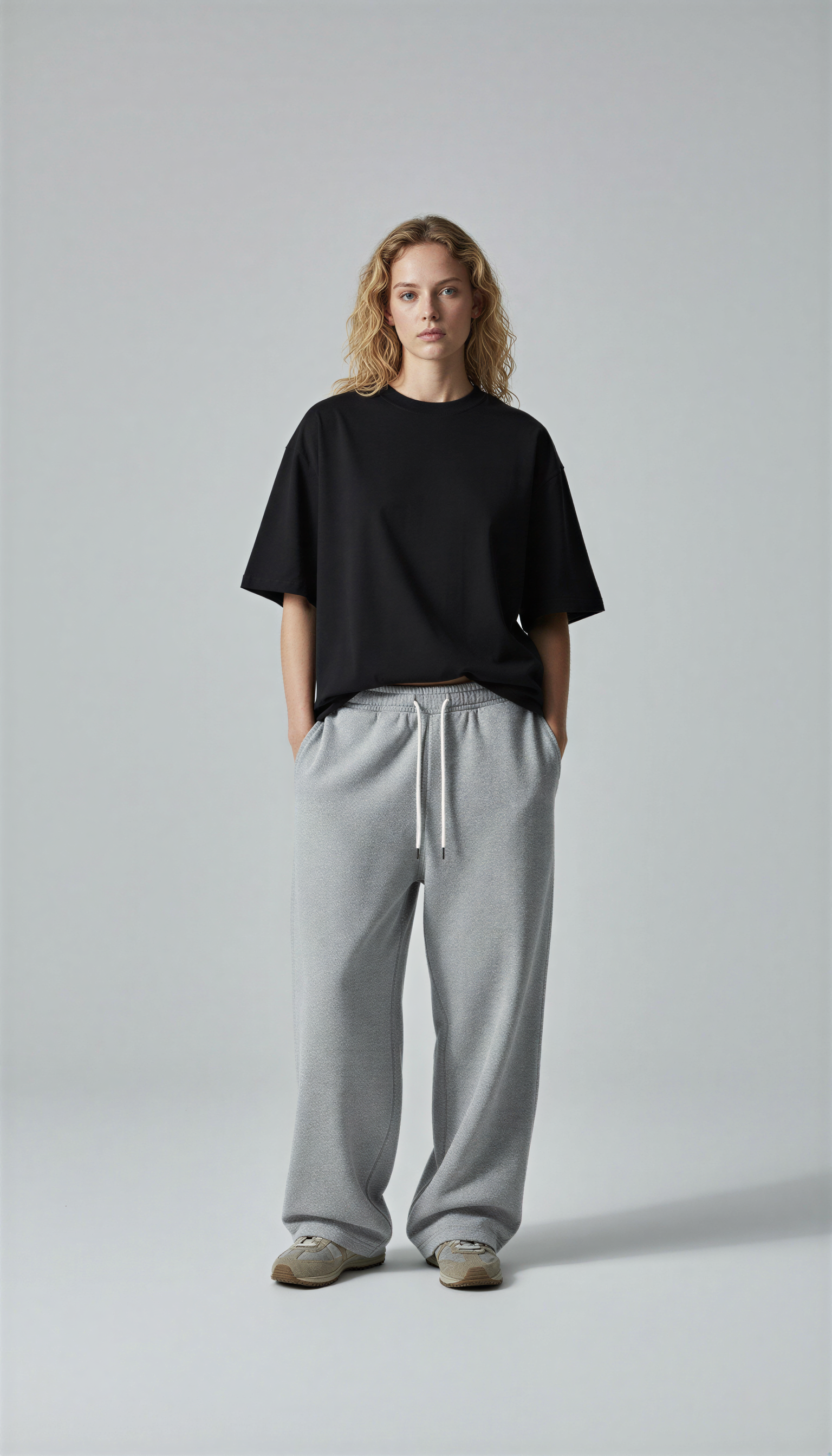 Костюмні штани ‘SPORT’ baggy, СІРІ