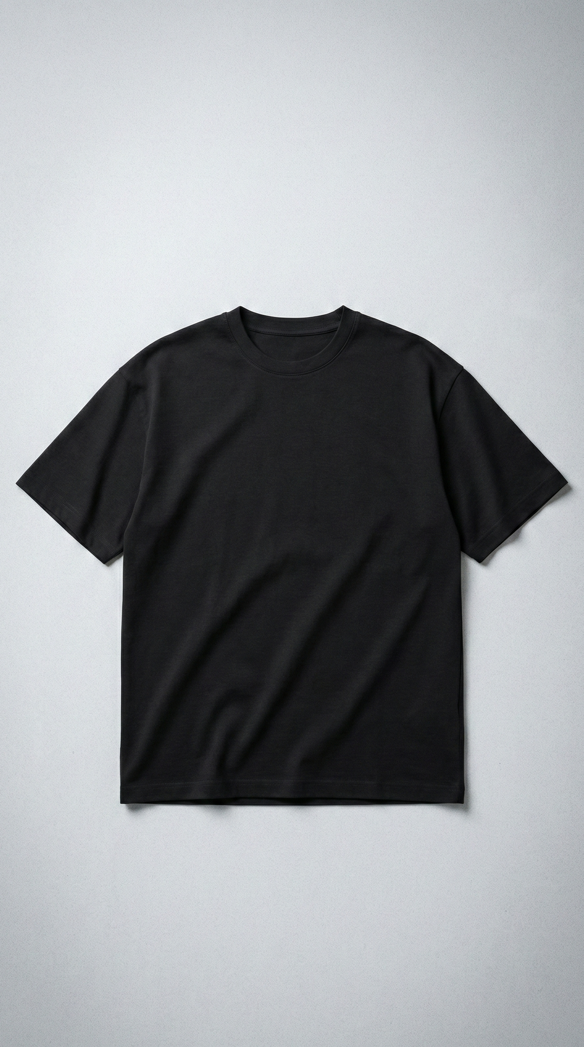 Футболка regular fit BLACK