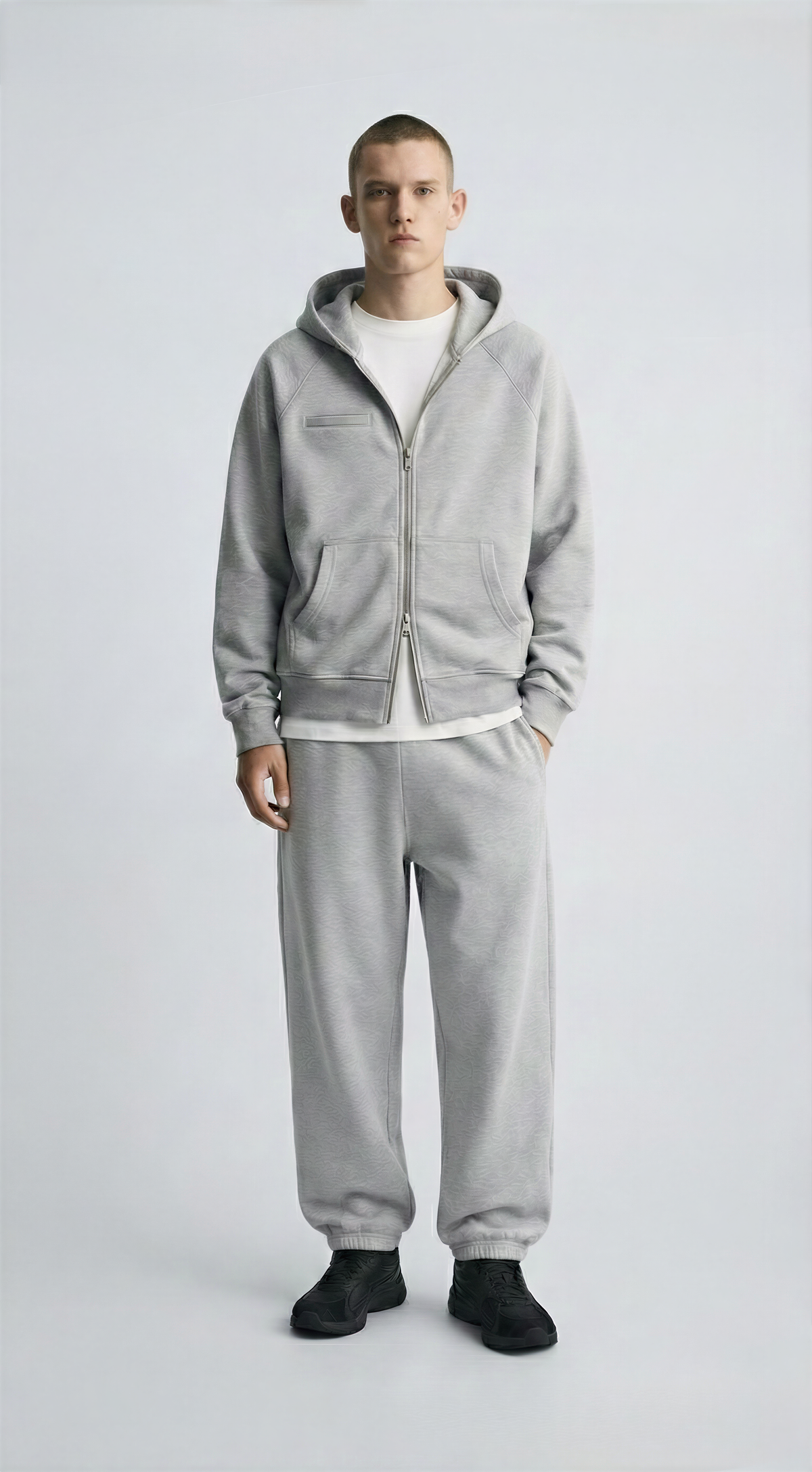 Джогери ‘RELAXED’ з манжетом, СІРІ