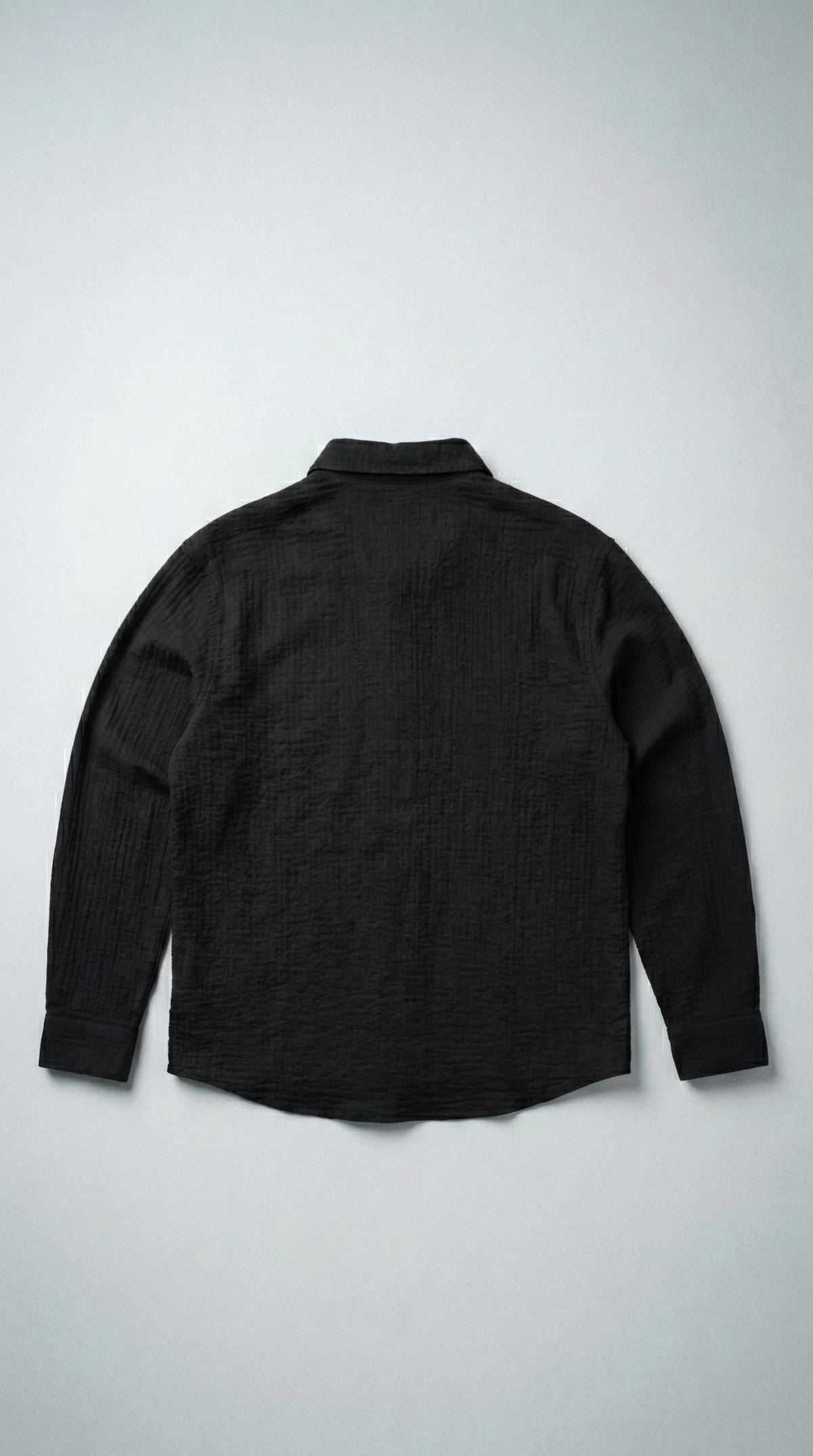 Сорочка оверсайз віскоза BLACK