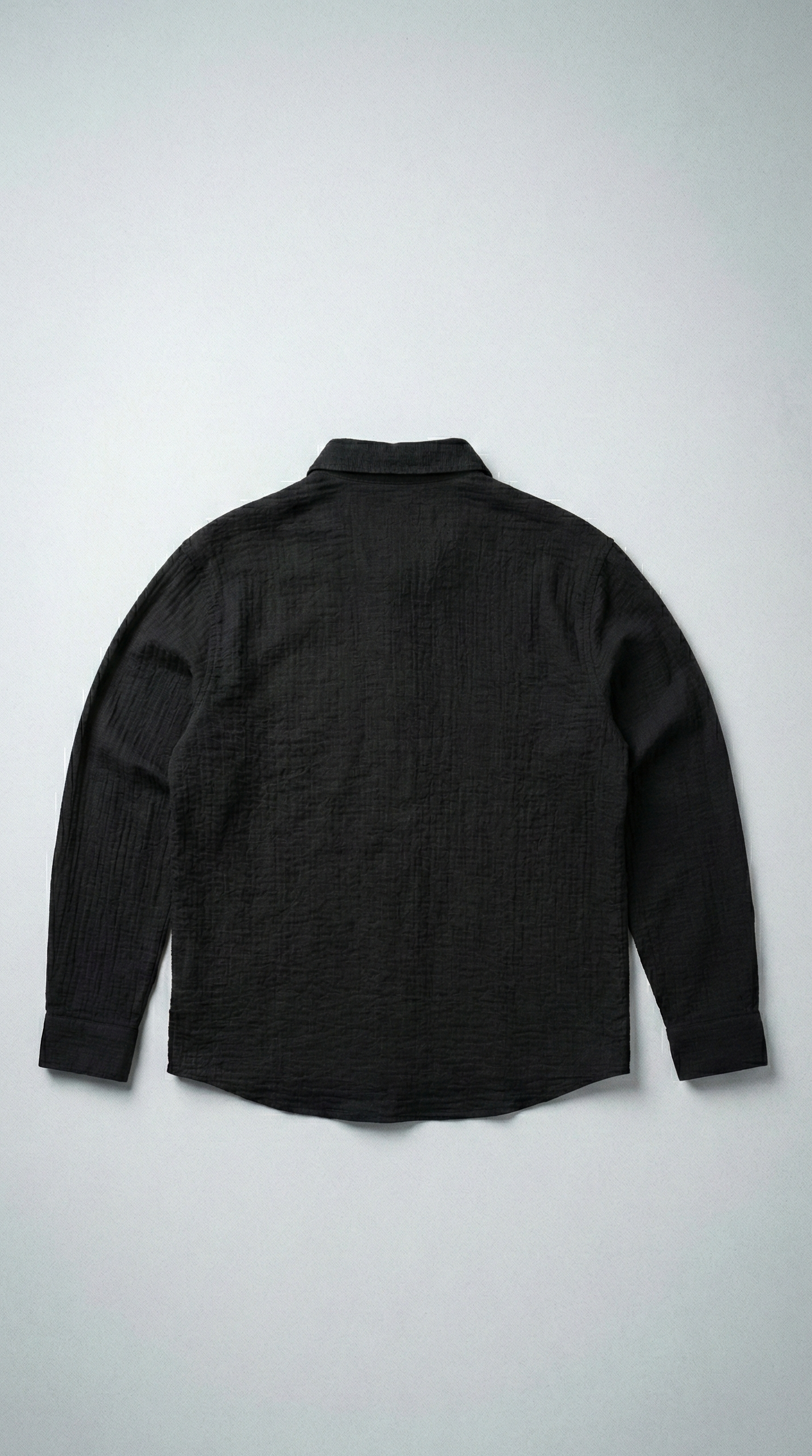 Сорочка оверсайз віскоза BLACK