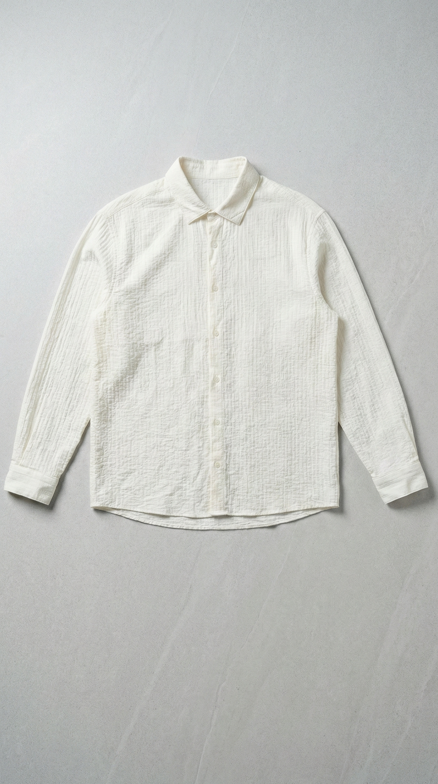 Сорочка ‘CLASSY’ з повітряної тканини, БІЛА