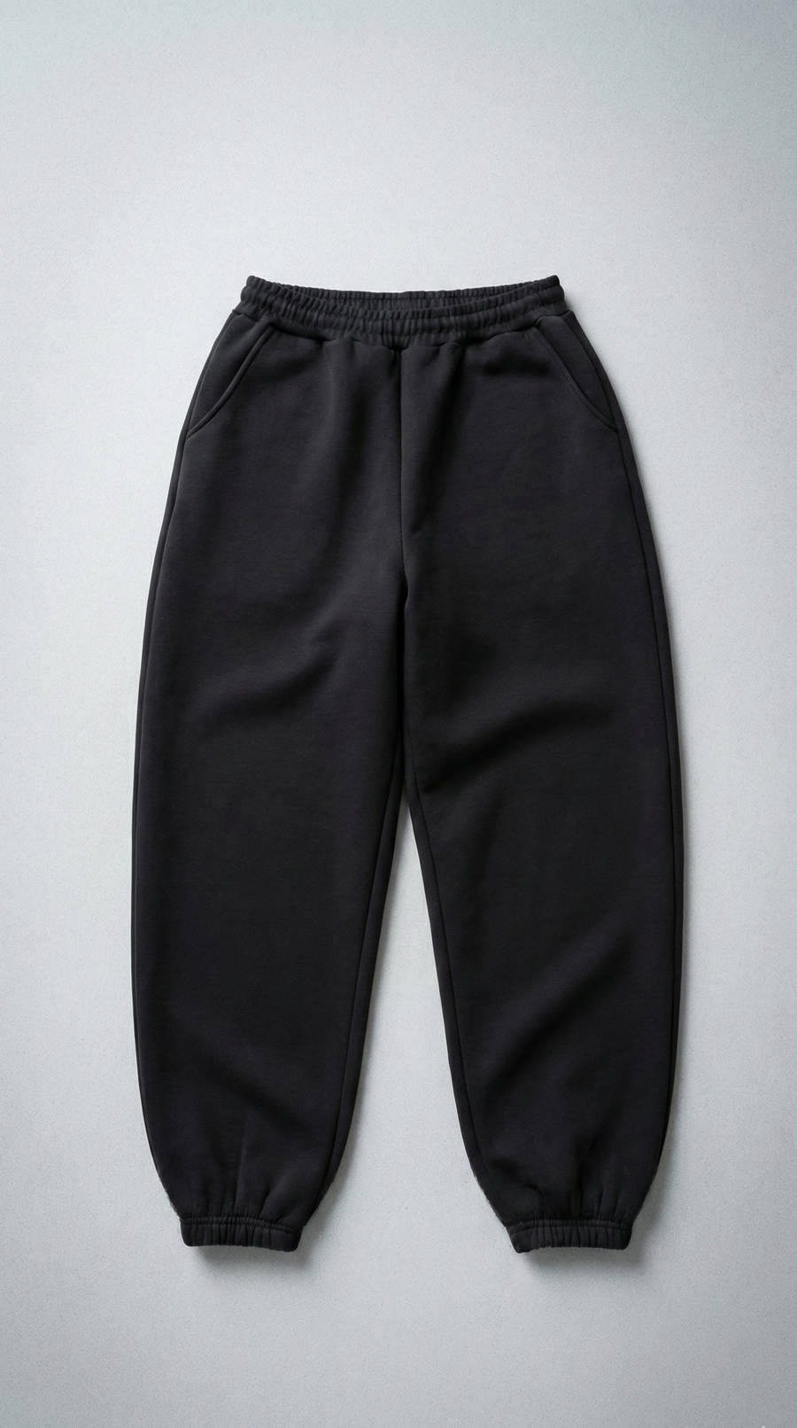 Джогери ‘RELAXED’ з манжетом, ЧОРНІ