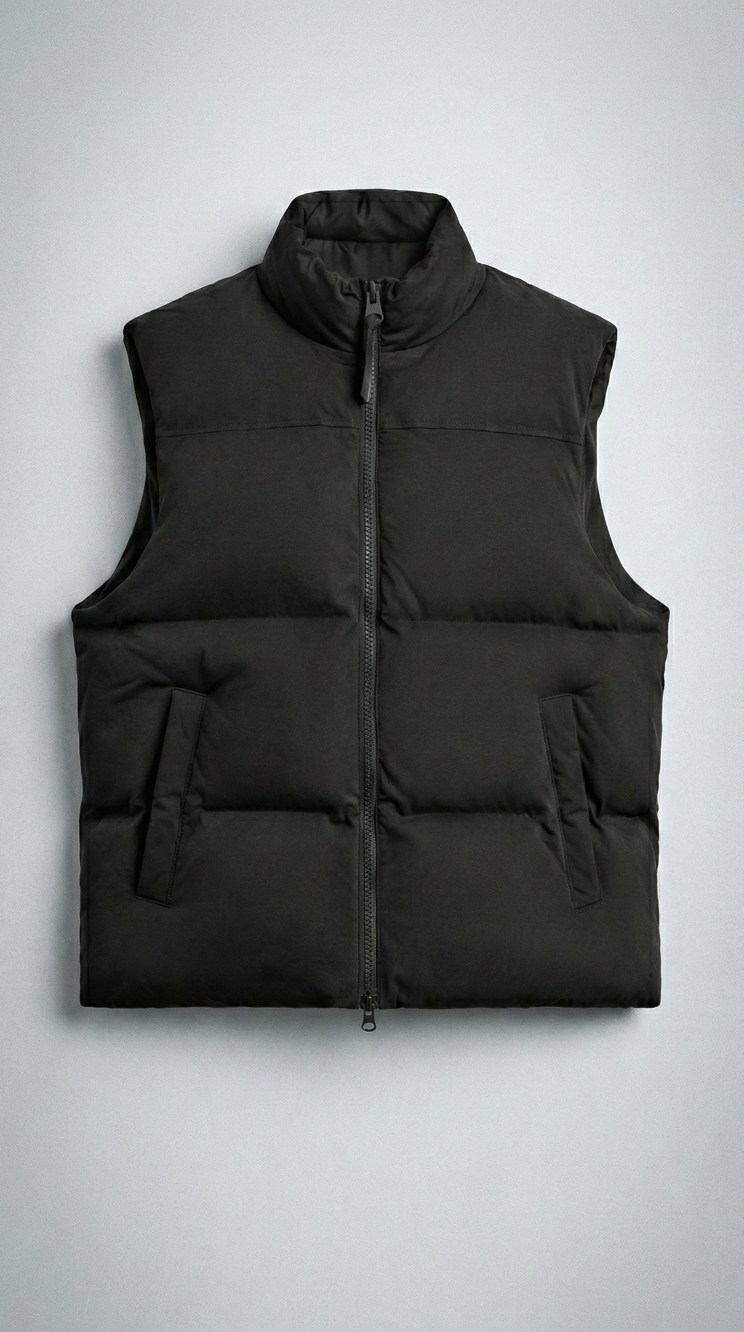 Жилет ‘BASE’ з подвійною змійкою, ЧОРНИЙ